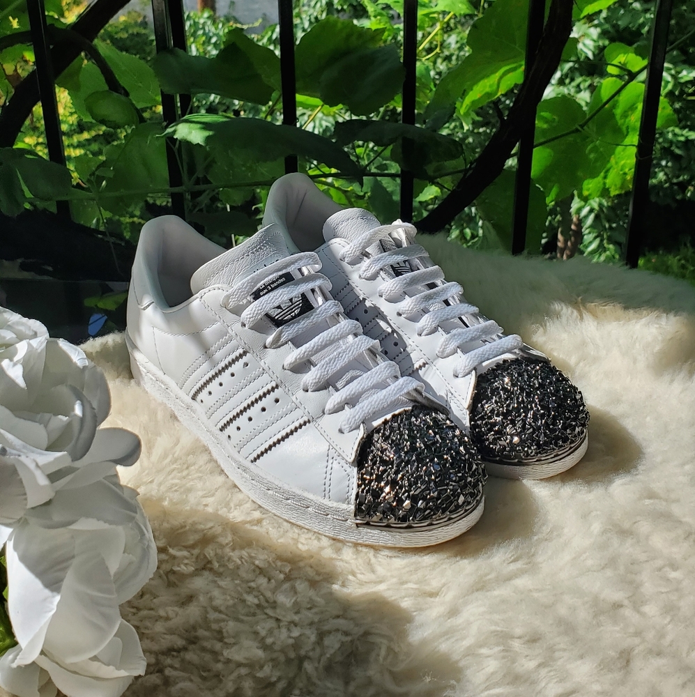 ADIDAS original superstar 80s metal toe white